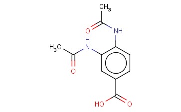 3,4-<span class='lighter'>双</span>(<span class='lighter'>乙酰</span>胺基)安息香酸