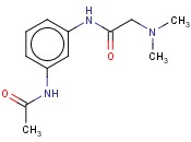 ACETAMIDE, N-[3-(ACETYLAMINO)PHENYL]-2-(DIMETHYLAMINO)-