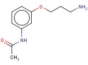 N1-ó3-(3-<span class='lighter'>氨基</span>丙氧基)苯基<span class='lighter'>乙酰</span>胺