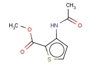 Methyl-3-(acetylamino)-2-thiophenecarboxylate