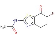 ACETAMIDE, N-(6-BROMO-4,5,6,7-TETRAHYDRO-7-OXO-2-BENZOTHIAZOLYL)-