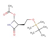 (2R,3R)-3-((R)-1-((tert-Butyldimethylsilyl)oxy)ethyl)-4-oxoazetidin-2-yl acetate