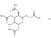 ACETIC ACID 2,5-DI-<span class='lighter'>ACO</span>-6-ACETYLSULFANYLMETHYL-3-AMINO-4H-PYRAN-4-YL ESTER, HCL
