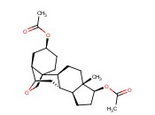 ANDROSTANE-4-EN-3,17-DIOL, 6,19-EPOXY-, 3,17-DIACETATE, (3BETA,5ALPHA,6BETA,17BETA)-
