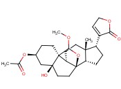 3-BETA-<span class='lighter'>ACO</span>-8,19-EPOXY-5-HO-19-MEO-5-BETA,14-BETA,17-ALPHA-CARD-20(22)-ENOLIDE