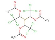 ACETIC ACID (BIS-(1-<span class='lighter'>ACO</span>-2,2,2-TRICHLORO-ET)-PHOSPHANYL)-2,2,2-TRICHLORO-ET ESTER