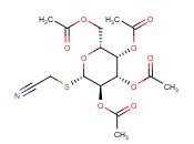 <span class='lighter'>氰</span><span class='lighter'>基</span>甲基 2,3,4,6-O-四乙酰<span class='lighter'>基</span>-beta-D-硫代<span class='lighter'>吡</span>喃半乳糖苷
