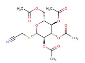 <span class='lighter'>CYANOMETHYL</span> <span class='lighter'>2,3,4,6-TETRA-O-ACETYL-BETA-D-THIOGLUCOPYRANOSIDE</span>