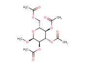 <span class='lighter'>1-O-METHYL-2,3,4,6-TETRA-O-ACETYL-ALPHA-D-GLUCOSIDE</span>