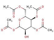 <span class='lighter'>1,3,4,6-TETRA-O-ACETYL</span>-D-GLUCOPYRANOSE