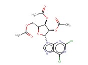 2,6-DICHLORO-9-(2',3',5'-TRI-O-ACETYL-BETA-D-RIBOFURANOSYL)PURINE