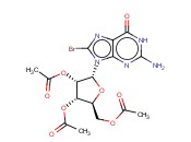(2S,3S,4S,5R)-2-(ACETOXYMETHYL)-5-(2-AMINO-8-BROMO-6-OXO-1H-PURIN-9(6H)-YL)TETRAHYDROFURAN-3,4-DIYL DIACETATE