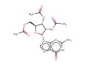 (2S,3S,4S,5R)-2-(ACETOXYMETHYL)-5-(2-AMINO-6-OXO-1H-PURIN-9(6H)-YL)TETRAHYDROFURAN-3,4-DIYL DIACETATE