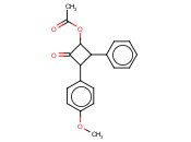3-(4-<span class='lighter'>甲</span>氧基<span class='lighter'>苯基</span>)-2-<span class='lighter'>氧</span>代-4-<span class='lighter'>苯基</span>环丁基乙酸酯