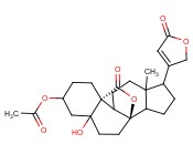 3-BETA-<span class='lighter'>ACO</span>-5-HYDROXY-5-BETA,14-BETA,17-ALPHA-CARD-20(22)-ENOLIDO-19,8-LACTONE