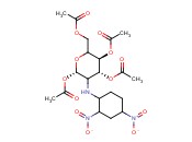 ACETIC ACID 3,4,6-TRI-<span class='lighter'>ACO</span>-5-(2,4-DINITRO-CYCLOHEXYLAMINO)-4H-PYRAN-2-YL-ME ESTER