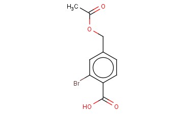 4-(ACETOXYMETHYL)-<span class='lighter'>2-BROMOBENZOIC</span> ACID