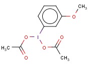 双(乙酸根合-O)(3-甲<span class='lighter'>氧</span>)碘