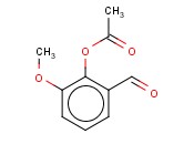 2-乙酰<span class='lighter'>氧基</span>-3-甲<span class='lighter'>氧基</span><span class='lighter'>苯</span><span class='lighter'>甲醛</span>