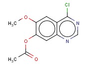 7-ACETOXY-4-CHLORO-6-METHOXYQUINAZOLINE