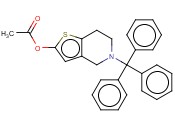 4,5,6,7-TETRAHYDRO-5-(TRIPHENYLMETHYL)-THIENO[3,2-C]PYRIDIN-2-OL 2-ACETATE