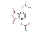 <span class='lighter'>7-ACETYLOXY-1,3-DIOXOISOBENZOFURAN-4-YL</span> <span class='lighter'>ACETATE</span>