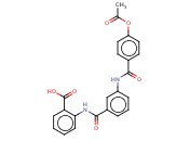 2-[(3-([4-(ACETYLOXY)BENZOYL]AMINO)BENZOYL)AMINO]BENZOIC ACID