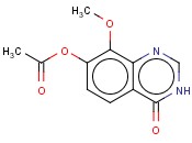 3,4-二氢-7-甲氧基-4-氧代喹唑啉-6-醇乙酸酯