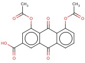 1,8-Diacetoxy-3-carboxyanthraquinone