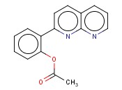 2-(2-ACETOXYPHENYL)-<span class='lighter'>1,8-NAPHTHYRIDINE</span>