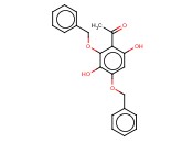 1-(2,4-<span class='lighter'>BIS</span>(BENZYLOXY)-3,6-DIHYDROXYPHENYL)ETHANONE