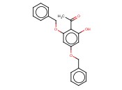 1-(2,4-<span class='lighter'>BIS</span>(BENZYLOXY)-6-HYDROXYPHENYL)ETHANONE