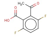 2-乙酰-3,6-二<span class='lighter'>氟</span><span class='lighter'>苯甲酸</span>