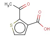 2-<span class='lighter'>ACETYLTHIOPHENE</span>-3-CARBOXYLIC ACID