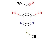 1-(4,6-DIHYDROXY-2-(METHYLTHIO)PYRIMIDIN-5-YL)ETHANONE