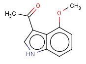 3-ACETYL-4-<span class='lighter'>METHOXYINDOLE</span>