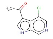 3-ACETYL-4-CHLORO-6-<span class='lighter'>AZAINDOLE</span>