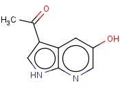 3-ACETYL-5-HYDROXY-7-<span class='lighter'>AZAINDOLE</span>