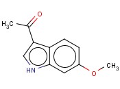 3-乙酰基-6-<span class='lighter'>甲</span><span class='lighter'>氧基</span><span class='lighter'>吲哚</span>