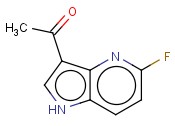 3-ACETYL-5-FLUORO-4-<span class='lighter'>AZAINDOLE</span>
