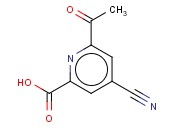 6-ACETYL-4-<span class='lighter'>CYANOPYRIDINE</span>-2-CARBOXYLIC ACID