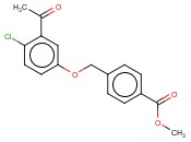 4-(3-ACETYL-4-CHLORO-PHENOXYMETHYL)-BENZOIC ACID METHYL ESTER