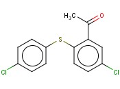 1-(5-CHLORO-2-(4-CHLOROPHENYLTHIO)PHENYL)ETHANONE