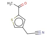 2-(5-<span class='lighter'>ACETYL</span>THIOPHEN-3-YL)<span class='lighter'>ACETONITRILE</span>