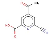 4-ACETYL-6-<span class='lighter'>CYANOPYRIDINE</span>-2-CARBOXYLIC ACID
