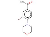 3-溴-4-(4-<span class='lighter'>吗</span><span class='lighter'>啉</span><span class='lighter'>基</span>)苯乙酮