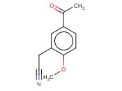 2-(5-<span class='lighter'>ACETYL</span>-2-METHOXYPHENYL)<span class='lighter'>ACETONITRILE</span>