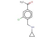 1-(3-CHLORO-4-[(CYCLOPROPYLAMINO) METHYL]PHENYL)ETHANONE