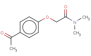 2-(4-ACETYLPHENOXY)-N,N-DIMETHYLACETAMIDE