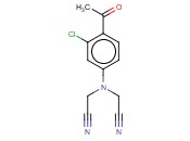 2-[(4-<span class='lighter'>ACETYL</span>-3-CHLOROPHENYL)(CYANOMETHYL)AMINO]<span class='lighter'>ACETONITRILE</span>